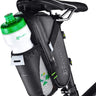 ROCKBROS Bike Saddle Bags with Water Bottle Pouch Waterproof Black 1.6L - Gio's Outdoors -ROCKBROSUSA