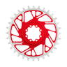 Burgtec 3mm Offset Thick Thin Chainring SRAM 8-Bolt 32T Red