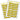Spank Spank Rim Decals - Yellow
