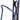 Silca Anodized Titanium Bottle Cage - Royal Purple