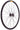 Velocity Deep-V Track Front Wheel 100x32 - Black