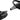 Garmin Rally RS100 Power Meter Pedals - Single Sided Clipless Composite 9/16" BLK Pair Single-Sensing Shimano SPD-SL