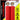 ESI Ribbed Chunky Grips - Red