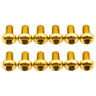 Better Bolts Titanium Buttonhead Rotor Bolt Kit Gold 12/Count