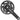 Shimano CUES FC-U4000-2 Crankset - 175mm 9/10/11-Speed 40/26t Riveted Square Taper JIS Spindle Interface BLK