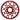 Wheels Manufacturing Gravel Direct Mount Chainring - 40t SRAM 8-Bolt Direct Mount 6.5mm Inboard Offset T-Type Chain Compatible Red