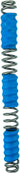 Ohlins Front Fork  Spring - For DH38 50 lbs/in rate blue bands Intended a 180-200 lbs rider