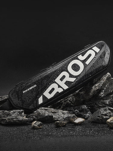ROCKBROS E-Bike Bag top Tube Front Frame Bag Black Waterproof 4.5L Beam Storage Package - Gio's Outdoors -ROCKBROSUSA
