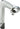 Zoom HE 1" Quill Stem - 100mm 25.4 Clamp -17 22.2-24tpi Quill Aluminum Silver