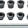 Full Speed Ahead Torx T-30 Alloy Double Chainring Nut/Bolt Set tool BLK