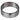 White Industries Straight Headset Spacer 10mm 1-1/8" Silver Each