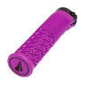 SDG Components Thrice 33 Grips 136mm Purple Pair