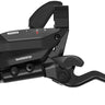 Shimano ST-EF515-L EZ Fire Plus Shift/Brake Lever - Left 3x Shift Optical Gear Display For Hydraulic Disc Brake BLK