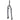 House of Looptail Regressor Canti Fork 26" 1" Thrdd Steerer Chrome