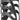 XLAB Gorilla HG Water Bottle Cage: Matte Black