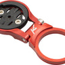 K-EDGE Adjustable Stem Mount for Garmin Quarter Turn Type Computers Red