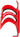 XLAB Gorilla HG Water Bottle Cage: Red/Black