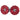 Paul Components Aluminum Bar End Plug Red