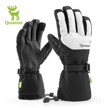 Qunature Outdoor Insulated Ski Gloves - Windproof Waterproof Touchscreen Compatible - Gio's Outdoors -ROCKBROSUSA