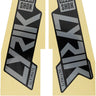 Rockshox Fork Decal Kit - Lyrik Ultimate 27.5"/29" Gloss Rainbow Foil/High Gloss BLK