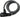 ABUS Star 4508 Keyed Coiled Cable Lock: 150cm x 8mm Black
