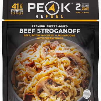 Peak Refuel Beef Stroganoff - Gio's Outdoors