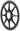 Promax Direct Mount 44t Chainring Black