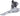 microSHIFT Sword Front Derailleur - 10-Speed Double 46-52t Max Ring Braze-On Sword Compatible
