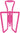 Clean Motion Crimper Alloy Cage Pink