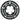 Samox 323ASS Chainring Set - 50/39/30t 130/74 BCD Aluminum Outer Ring Steel Middle/Inner Ring BLK