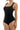 Double Layered Sleeveless Square Neck Bodysuit - Black - Gio's Outdoors