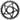 absoluteBLACK Round Narrow-Wide Direct Mount Chainring - 34t CINCH Direct Mount 3mm Offset BLK