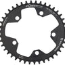 Wolf Tooth Elliptical 110 BCD Chainring - 38t 110 BCD 5-Bolt Drop-Stop B 10/11/12-Speed Eagle Flattop Compatible BLK