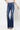 SUPER HIGH RISE ASYMMETRICAL FLARE JEANS F4381 - Gio's Outdoors