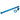 Burgtec Trek 184.5mm Rear Axle Deep Blue