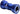 Wheels Manufacturing PF30 Outboard Bottom Bracket - For 30mm Spindle ABEC-3 Bearings PressFit Thread Together Blue
