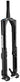 PUSH Industries Nine One V2 Inverted Coil Suspension Fork - 29" 170 mm 15 x 110mm 44mm Offset 40 lb. Spring Graphite BLK