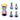 Better Bolts Fox 38 Fork Ti Bolt Kit Grip/Rhythm Rainbow 6/Ct
