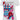 All-City Parthenon Party Women's T-Shirt - White Pink Red Blue Black X-Large