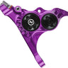 Hope RX4+ Disc Brake Caliper - Front Flat Mount Direct +20mm Mineral Oil Type Purple