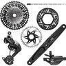 SRAM Eagle 90 Ebike Groupset -  165mm  Brose 36T Clip-on Guard Chain XS-1275 10-52t Single Click Shifter Rear Derailleur