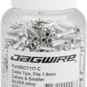 Jagwire 1.8mm Cable End Crimps SIlver Bottle/500