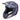 Kali Zoka Stripe Full Face Helmet Large Black/Bronze 