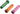 Jagwire Cable End Crimps - 1.8mm Cash/Tango/Pink Bag of 90