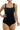 Double Layered Sleeveless Square Neck Bodysuit - Black - Gio's Outdoors