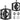 ROCKBROS Multi-Function Clipless Flat Bike Pedals in Black (Pair) - Gio's Outdoors -ROCKBROSUSA
