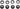 RaceFace Chainring Bolt/Nut Pack Aluminum Torx Single/Double Ring Set