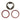 Acros Headset Bearing Set IS52 1-1/8" (ICR) 45/45 Deg