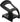Dimension Mini Toe Clips LG Black