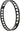 Surly My Other Brother Darryl Rim - 26" Disc Black 32H Clincher Dual
